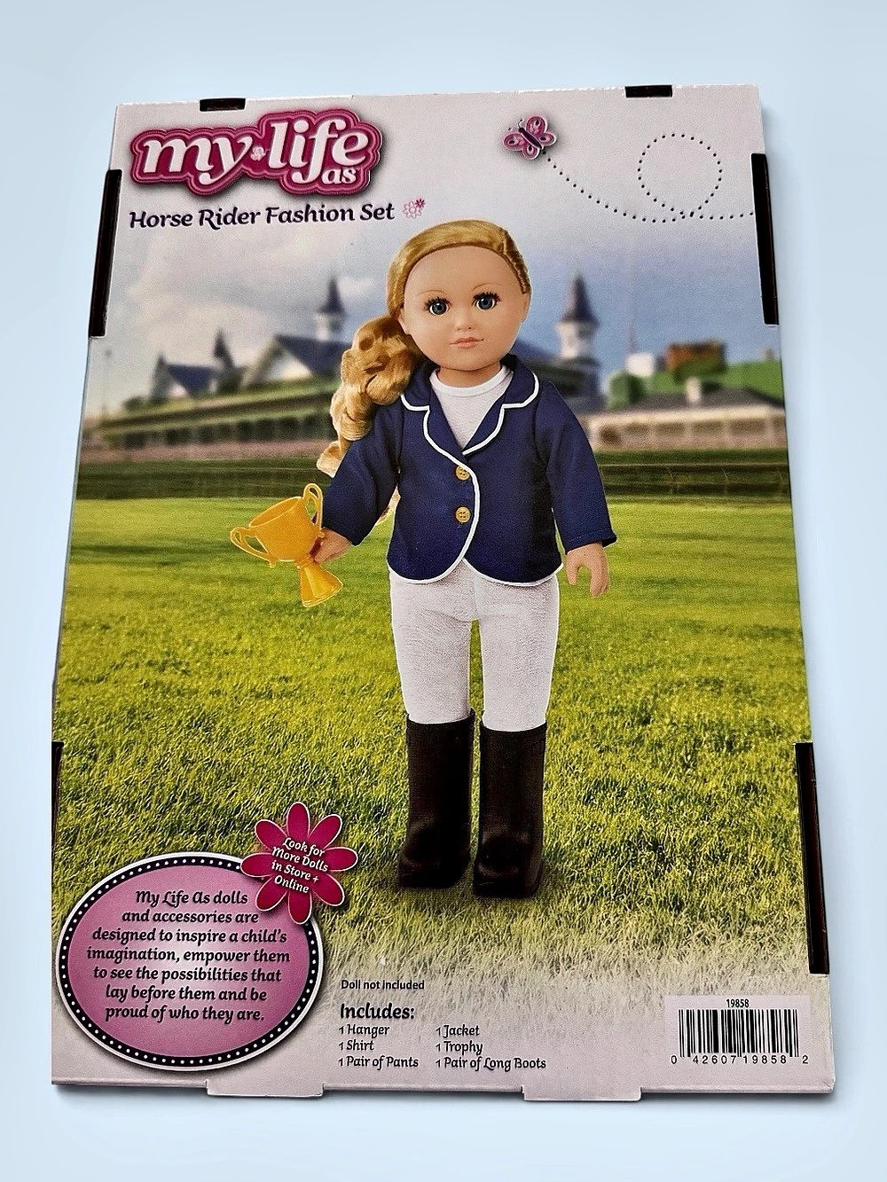My Life As Horse Rider Fashion Set 6-Piece Doll Set NWT